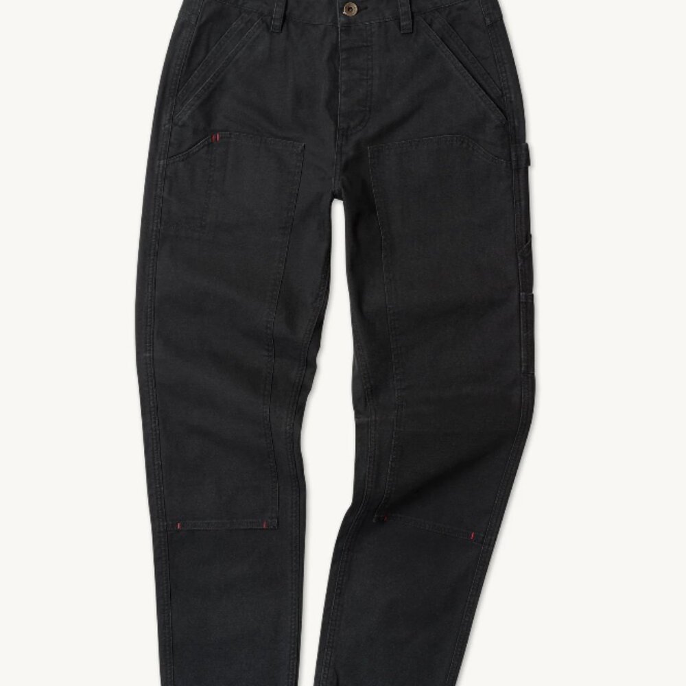 Imperfects Dungaree Pant in Obsidian Canvas - Men's 34W